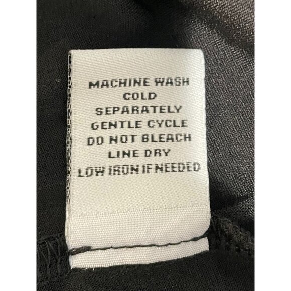 Emma & Michele Womens 3X Black Wrap Dress With Pockets & Tie Waist - Picture 8 of 13